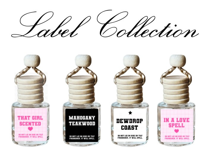 Just The Label Car Diffusers