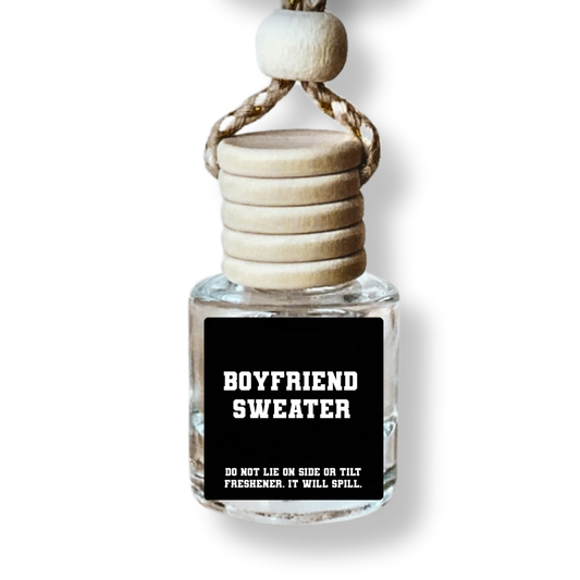 SCENT LABEL ONLY - Boyfriend Sweater Car Diffuser