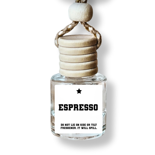 SCENT LABEL ONLY - Espresso Car Diffuser
