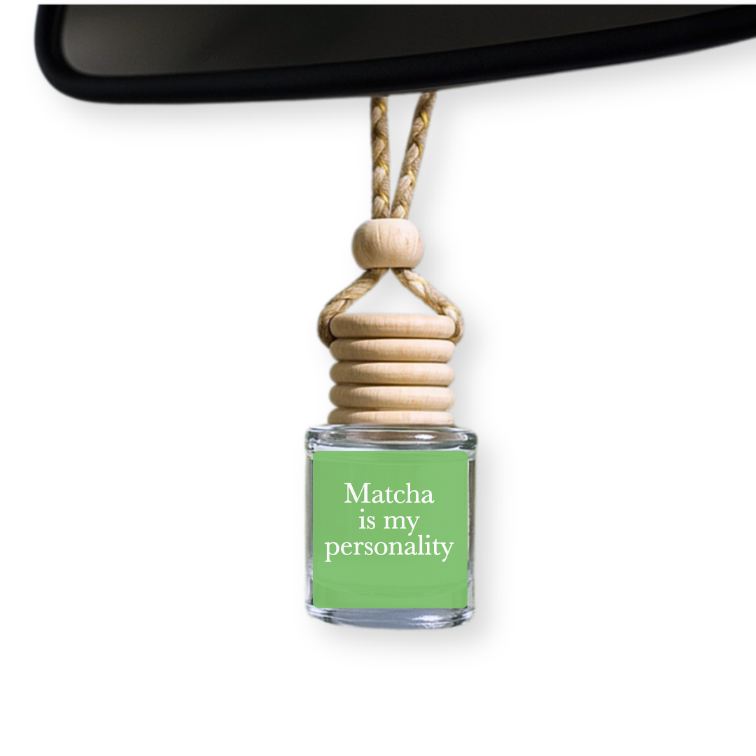 Matcha Is My Personality Car Diffuser