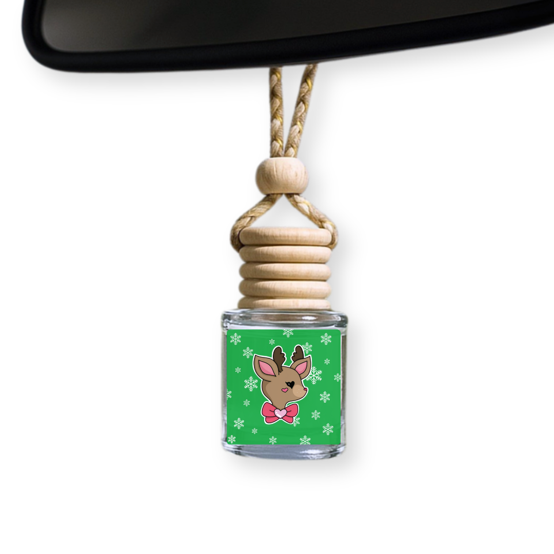 Green Reindeer Car Diffuser