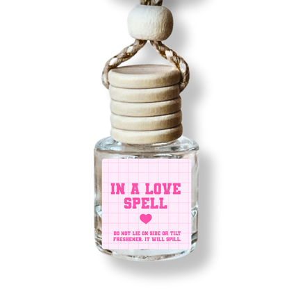 SCENT LABEL ONLY - In A Love Spell Car Diffuser