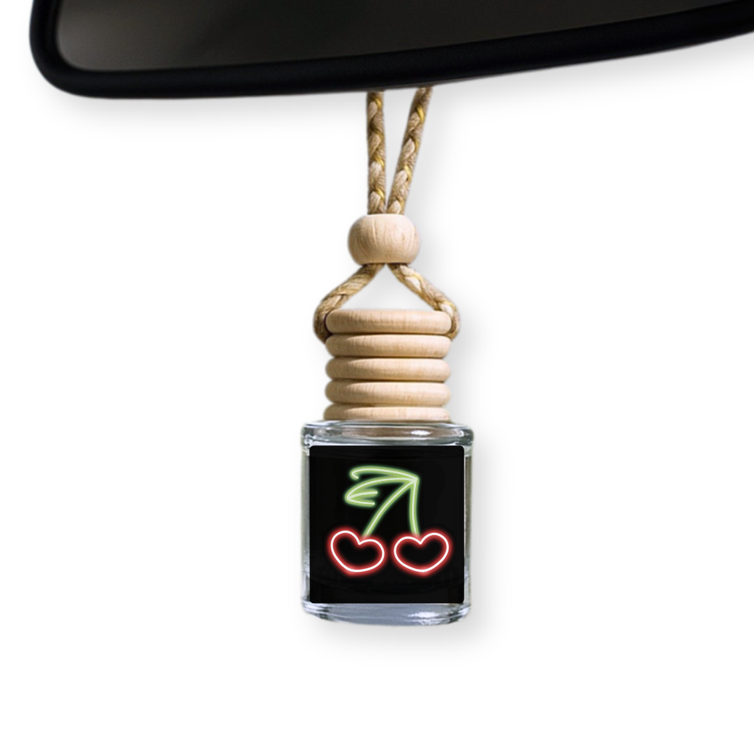Neon Cherries Car Diffuser