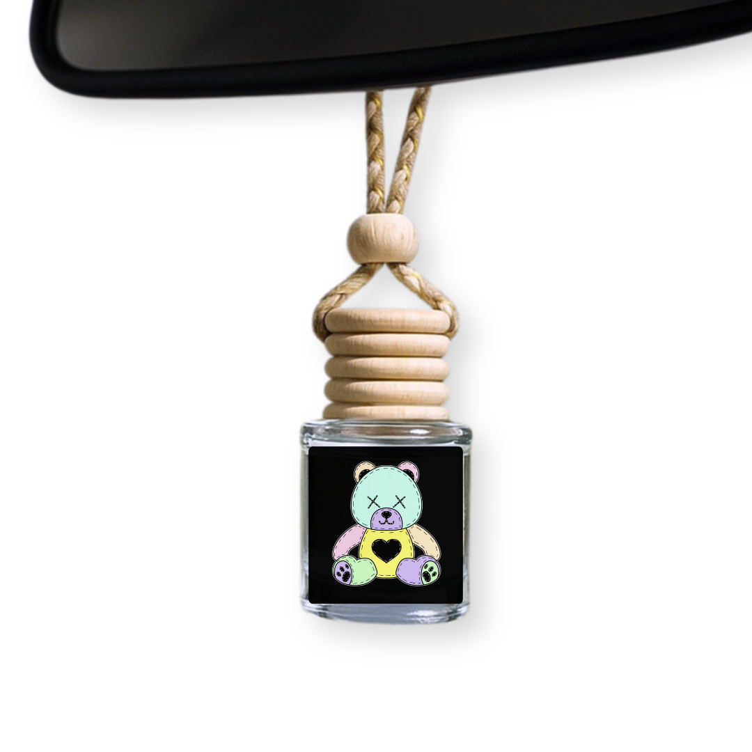 Stitched Teddy Bear Car Diffuser
