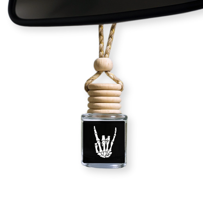 Rock On Skull Hand Car Diffuser