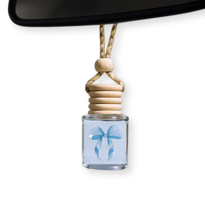 Blue Bow Car Diffuser