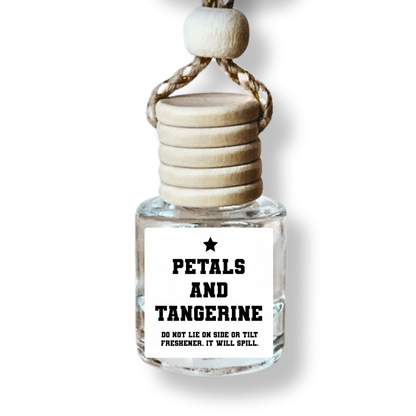 SCENT LABEL ONLY - Petals and Tangerine Car Diffuser