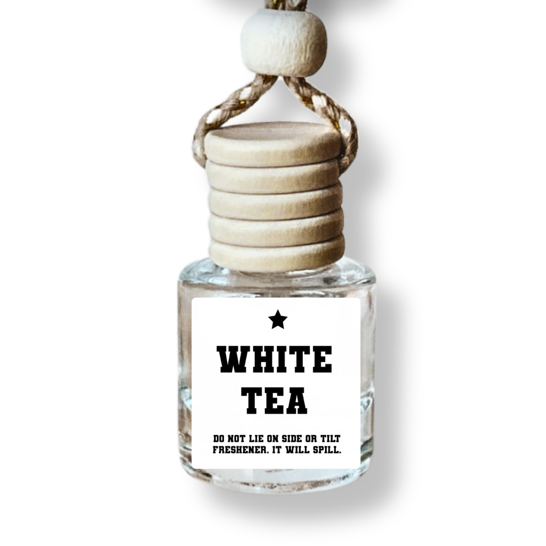 SCENT LABEL ONLY - White Tea Car Diffuser