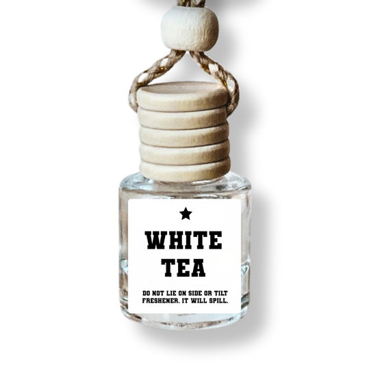 SCENT LABEL ONLY - White Tea Car Diffuser
