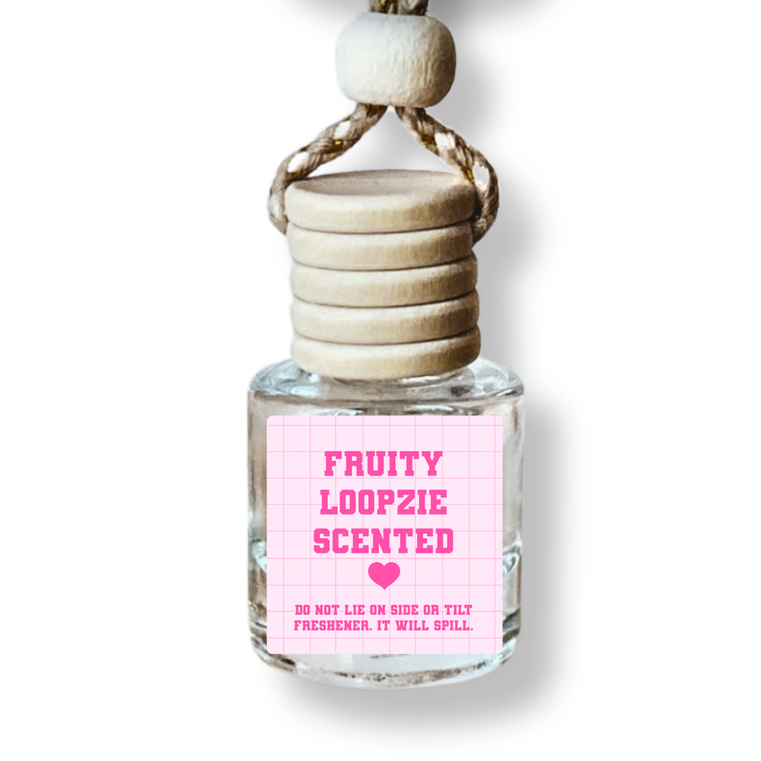 SCENT LABEL ONLY - Fruity Loopzie Car Diffuser