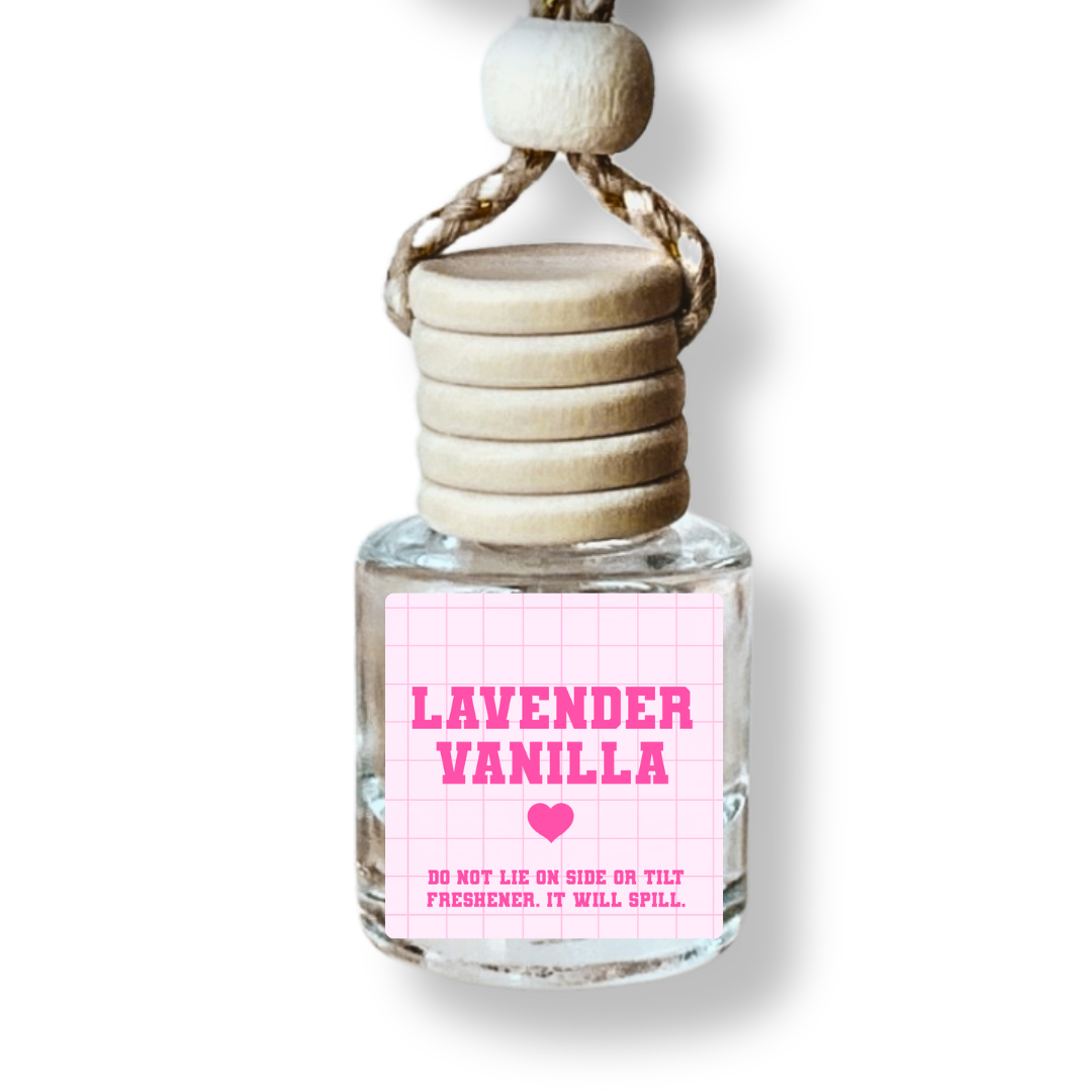 SCENT LABEL ONLY - Lavender Vanilla Car Diffuser
