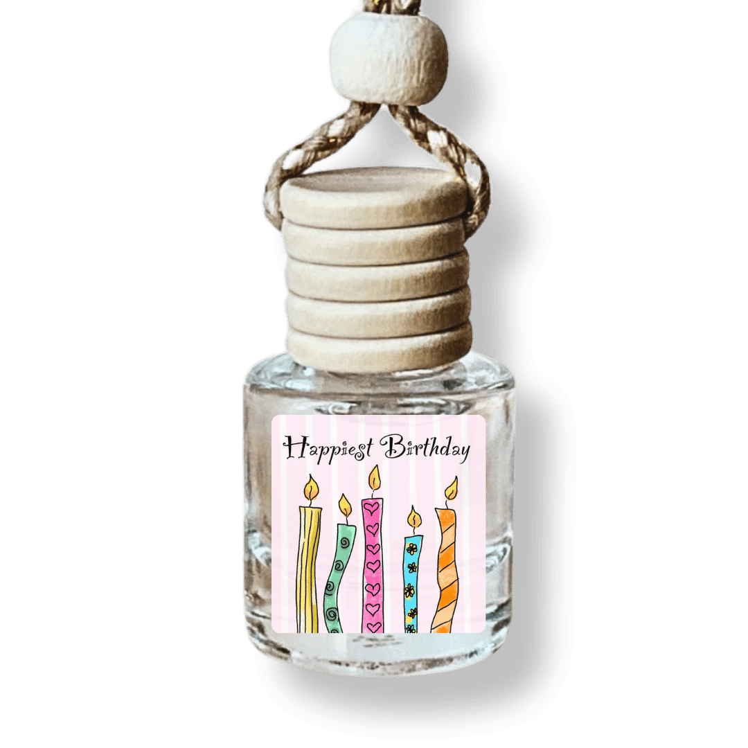 Happy Birthday Candle Car Diffuser