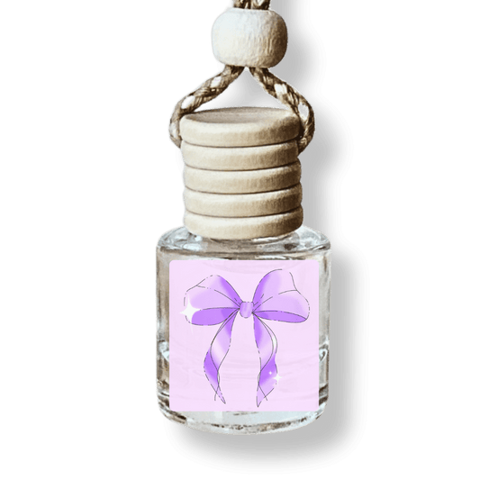 Purple Bow Car Diffuser