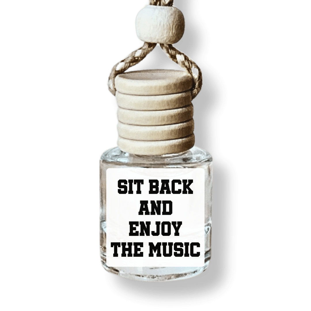 Sit Back And Enjoy The Music Car Diffuser