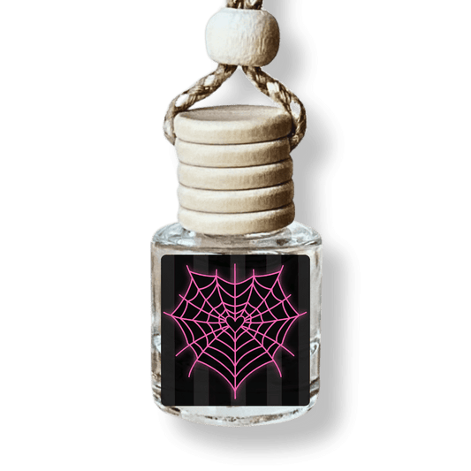 Heart Spider Web Car Diffuser