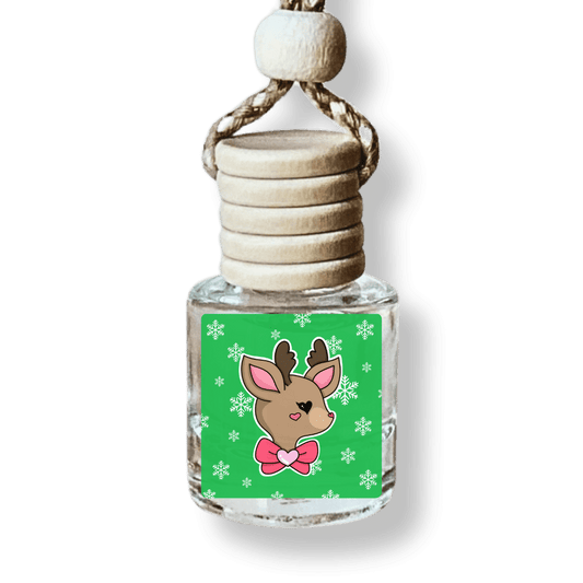 Green Reindeer Car Diffuser