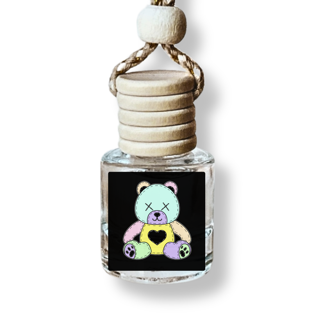 Stitched Teddy Bear Car Diffuser