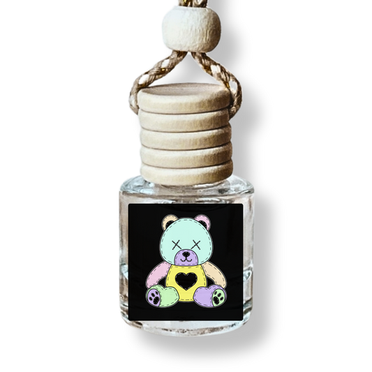 Stitched Teddy Bear Car Diffuser