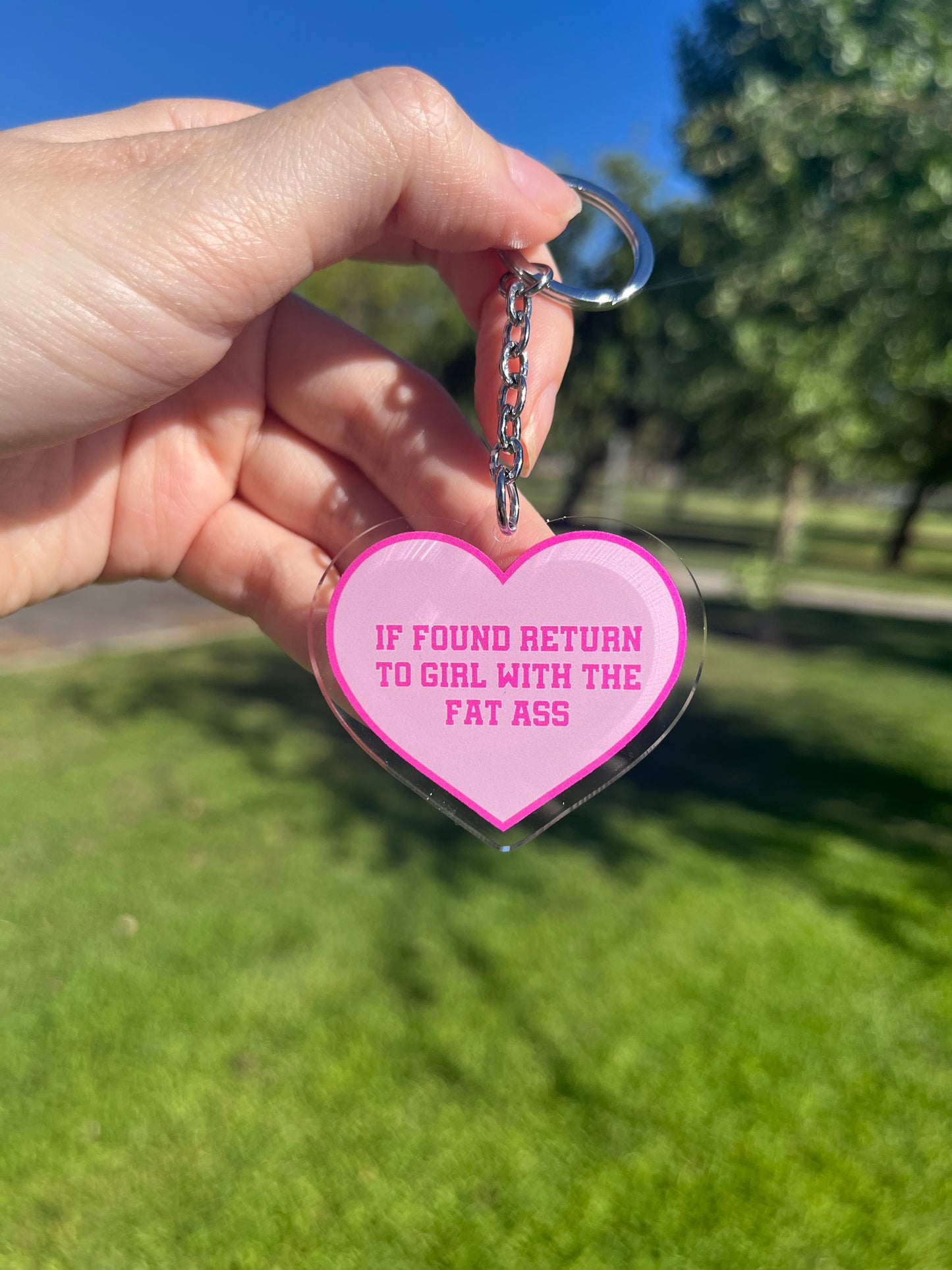 Return To Fat Ass Keychain