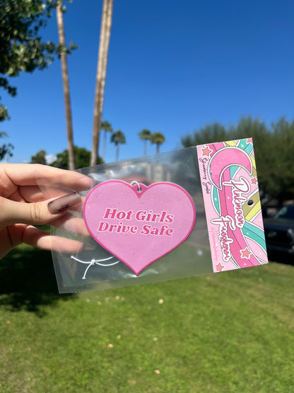 Hot Girls Drive Safe Freshener