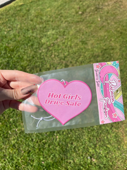 Hot Girls Drive Safe Freshener