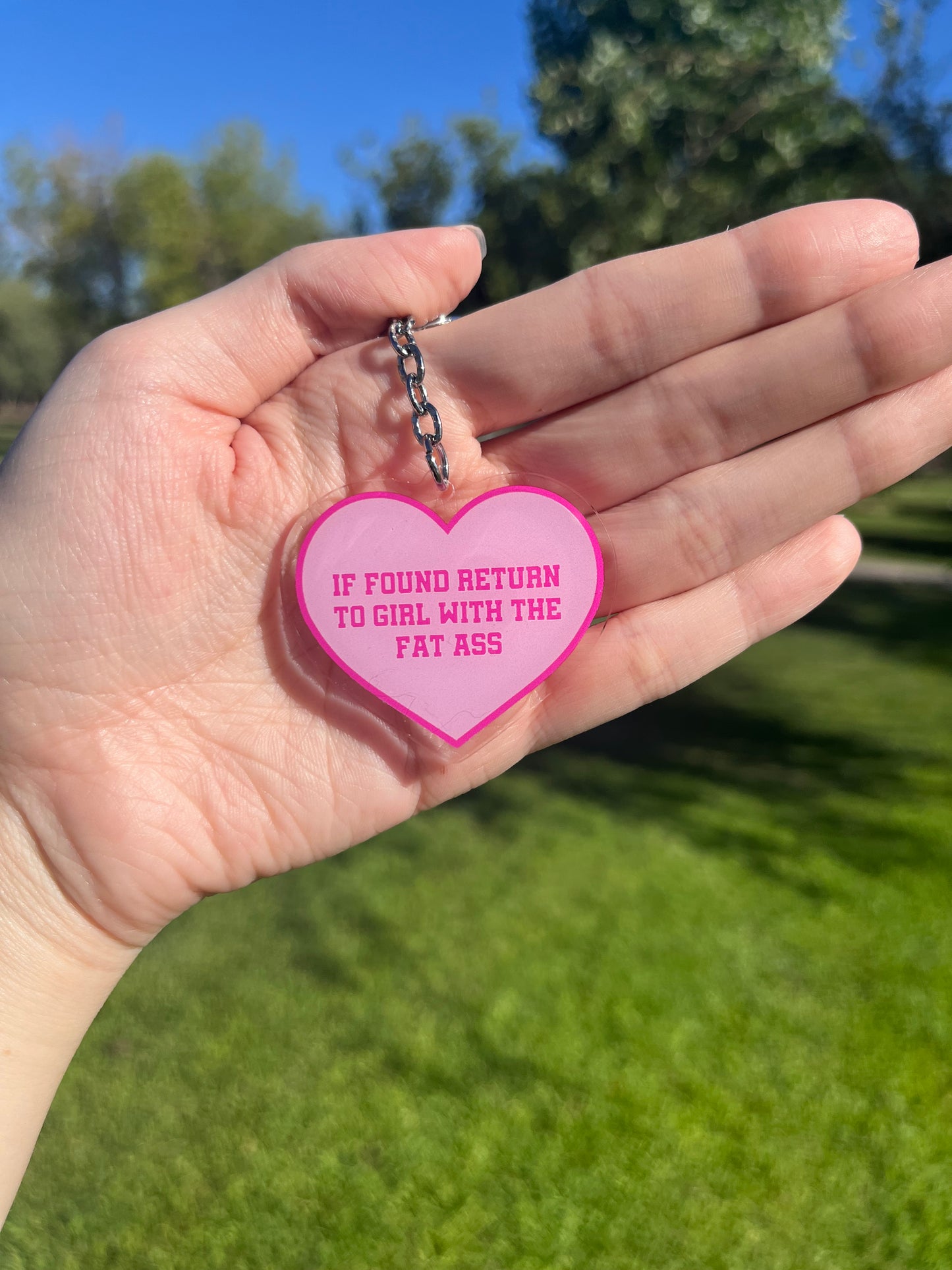 Return To Fat Ass Keychain