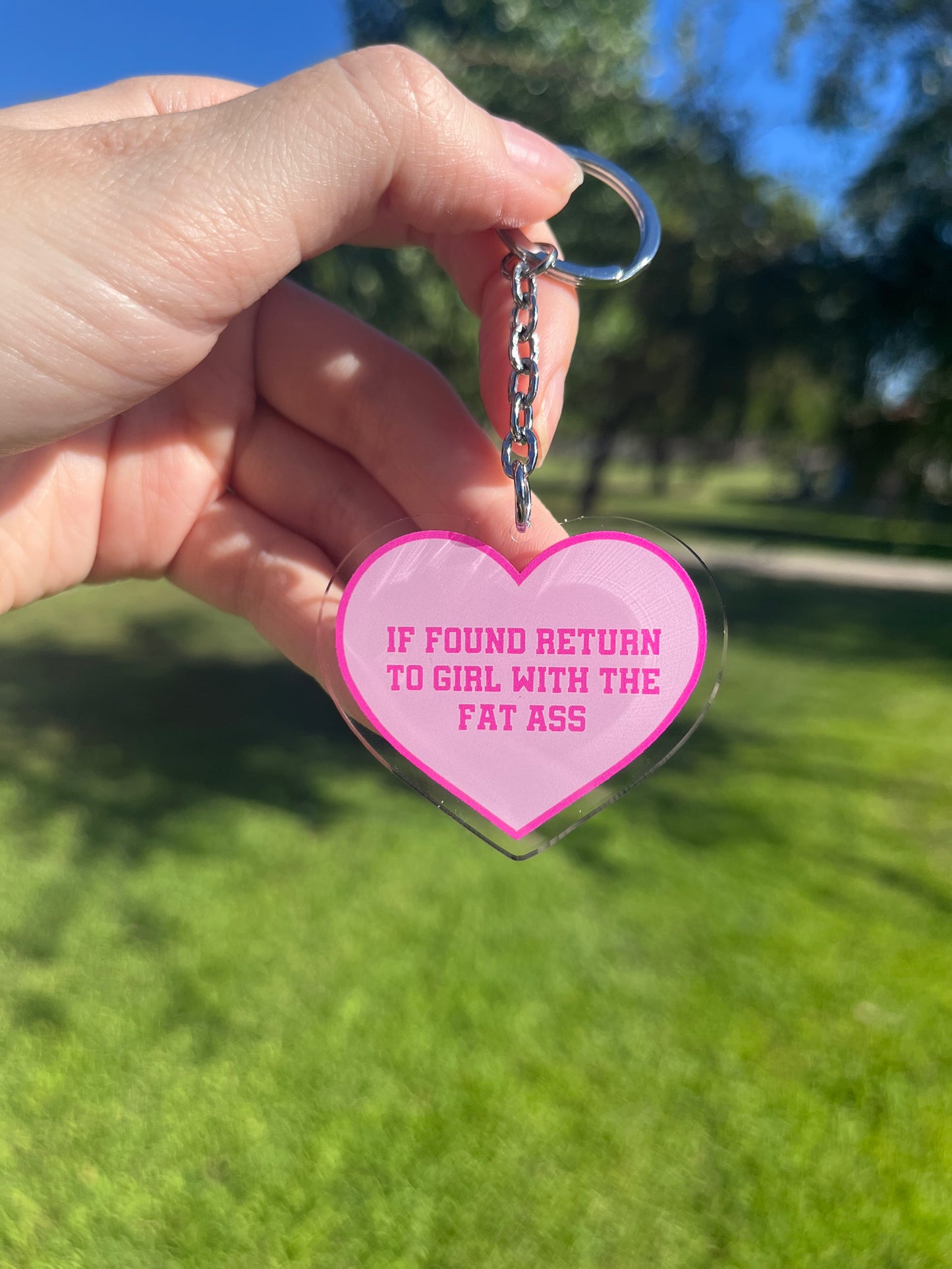 Return To Fat Ass Keychain