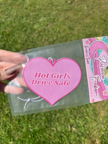 Hot Girls Drive Safe Freshener